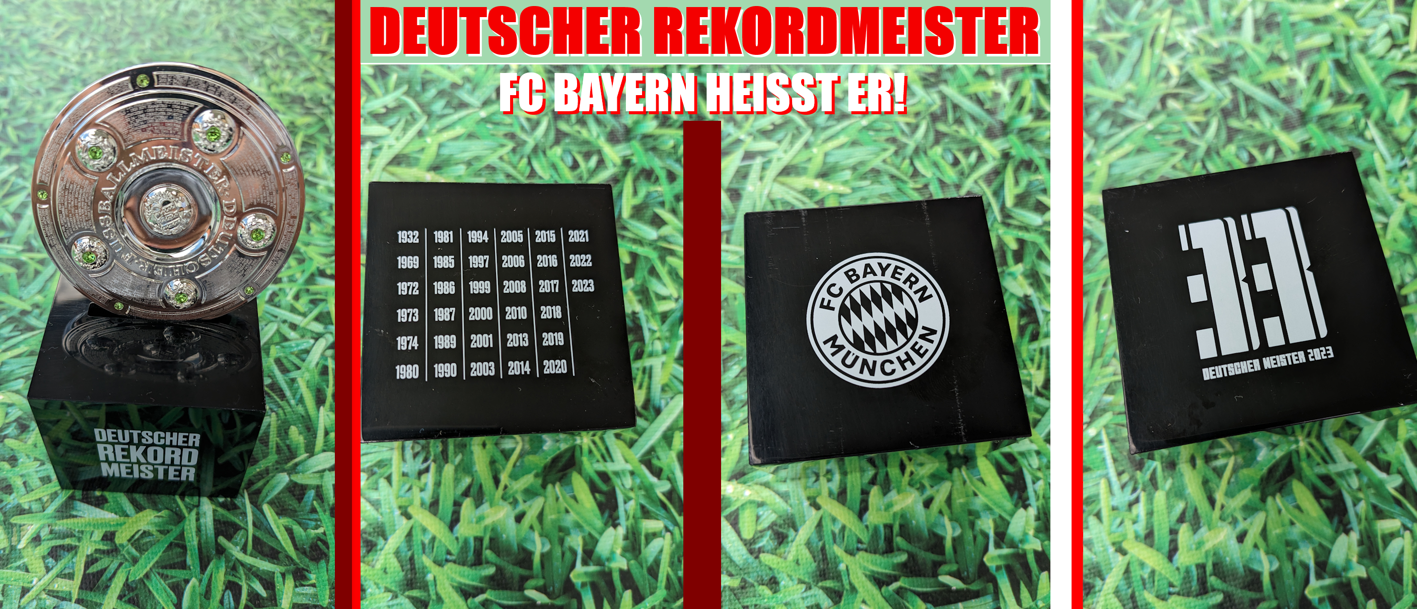 DEUTSCHER MEISTER - FC BAYERN HEISST ER!
